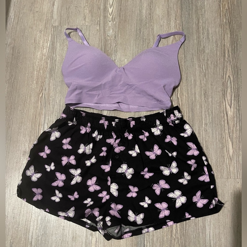 VS Pink sleep set